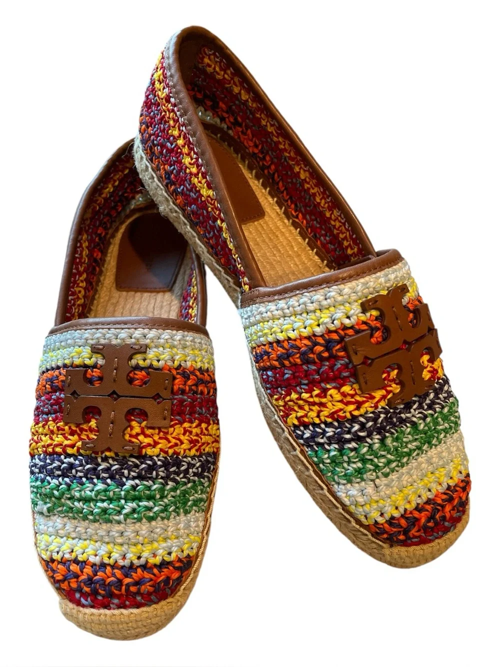 Tory Burch Everly Espadrilles | Multi color w/brown trim